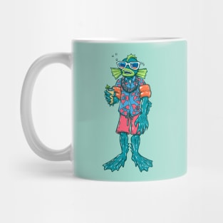 Pool Party Merman Mug